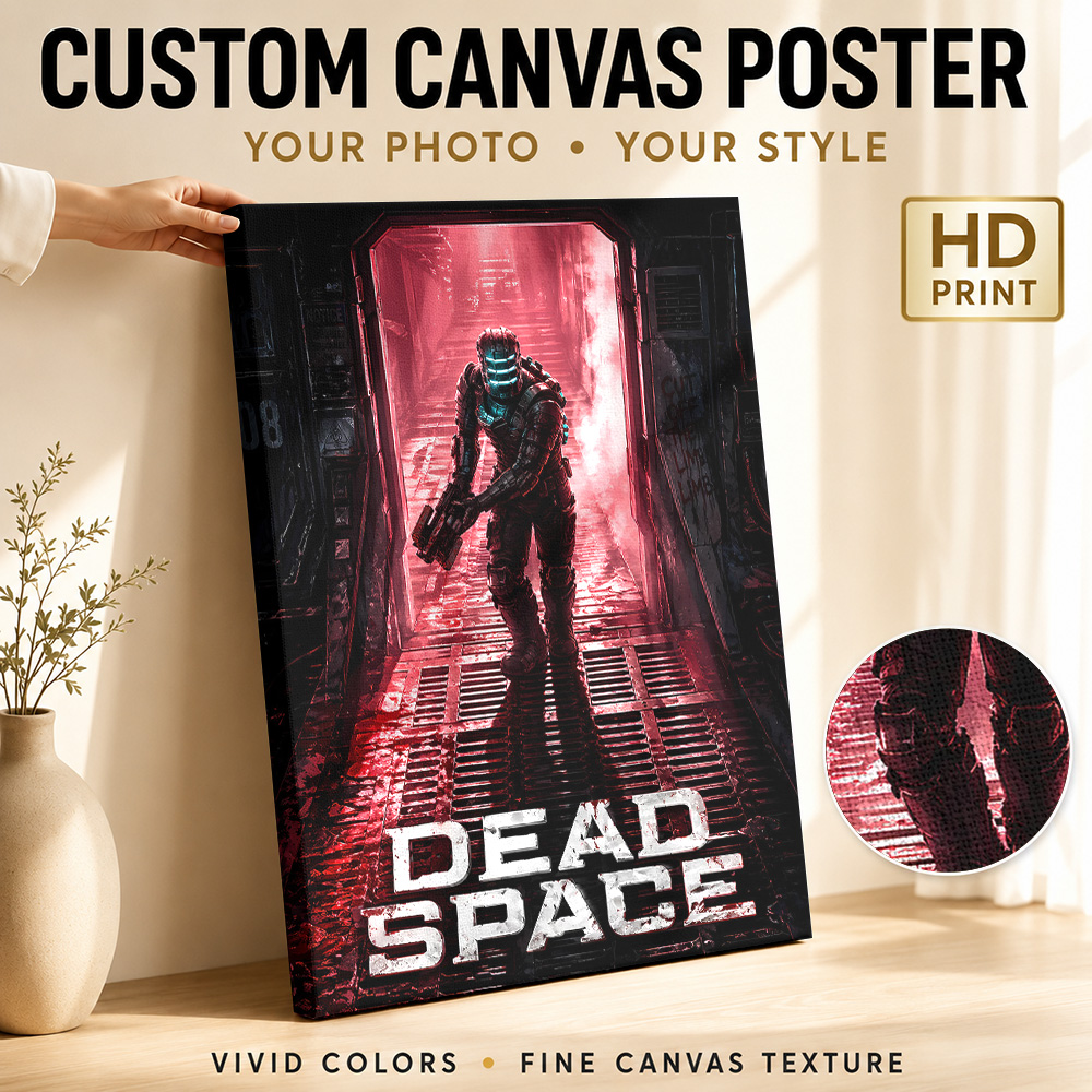 Video Gaming & Esports Usd Acc - Dead Space Video Game Framed Canvas