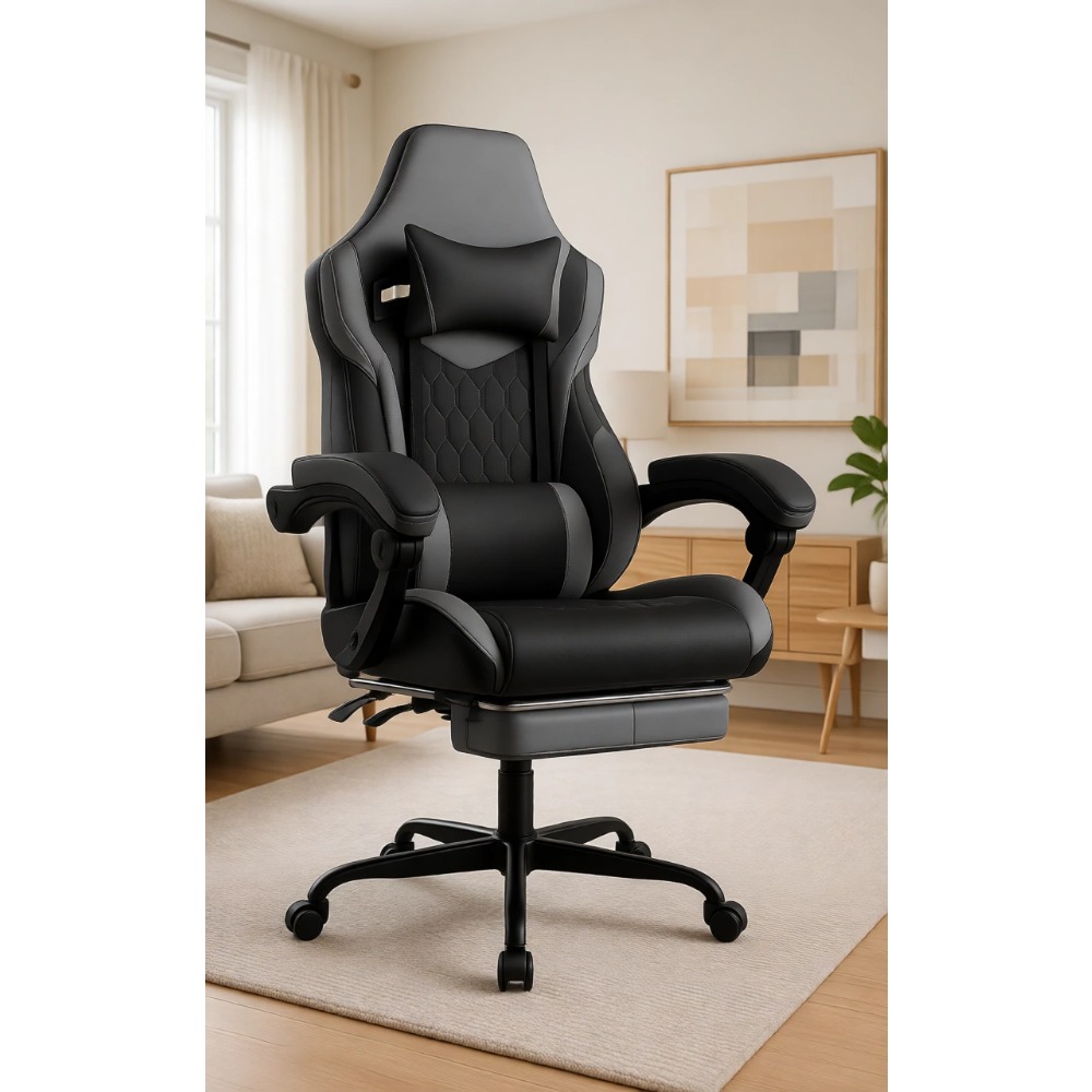 Ergonomic PVC Leather Gaming C - Video Gaming & Esports Usd Acc recension och pris