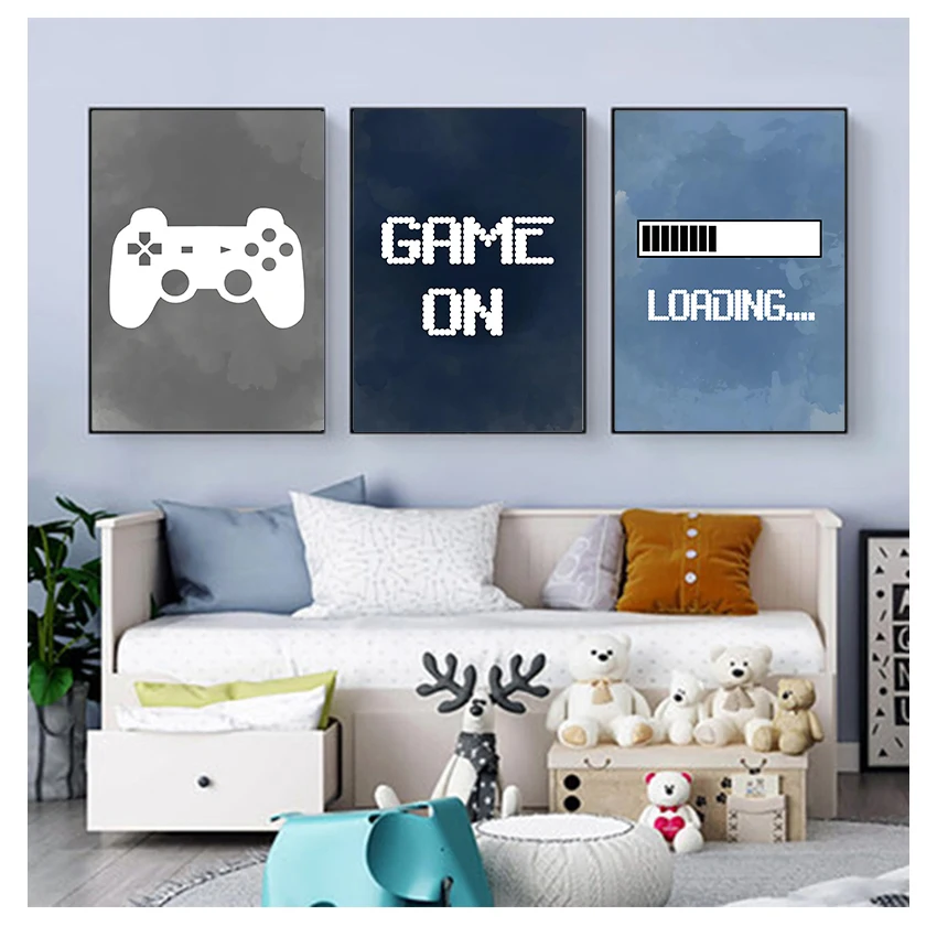Nursery Boys Wall Decor , Gami - Video Gaming & Esports Usd Acc recension och pris