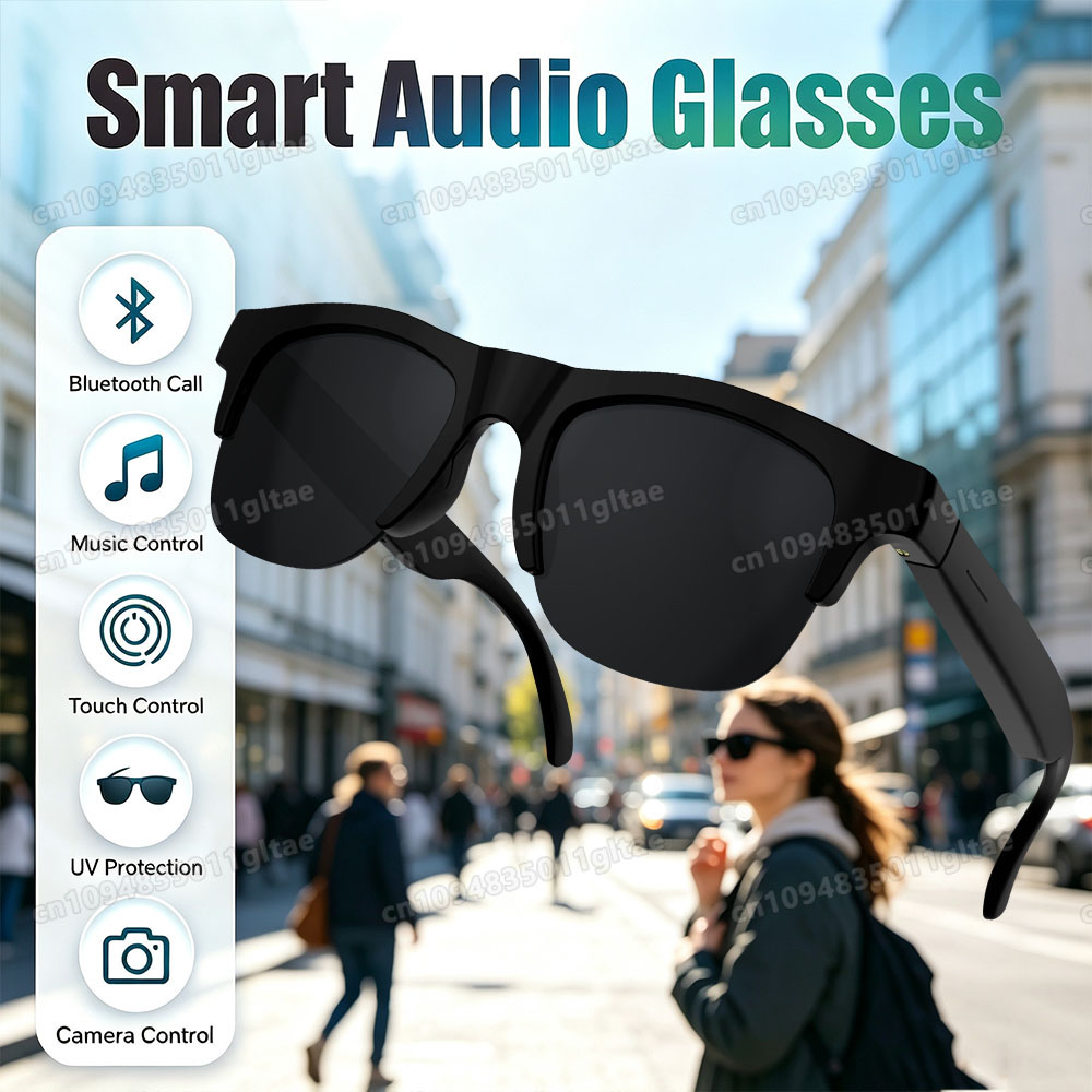 NEW Smart Glasses V5.3 Bluetoo - Video Gaming & Esports Usd Acc recension och pris
