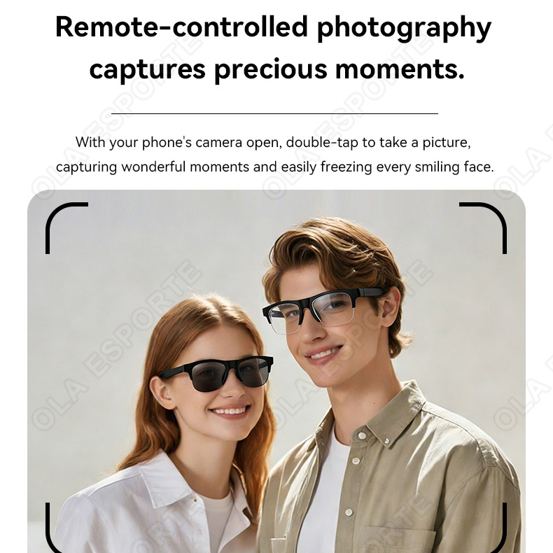 NEW Smart Glasses V5.3 Bluetoo - Video Gaming & Esports Usd Acc recension och pris