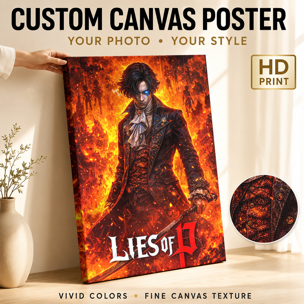Lies of P Video Game Art Canva - Video Gaming & Esports Usd Acc recension och pris