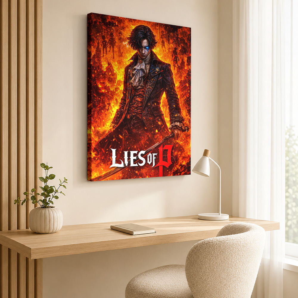 Lies of P Video Game Art Canva - Video Gaming & Esports Usd Acc recension och pris