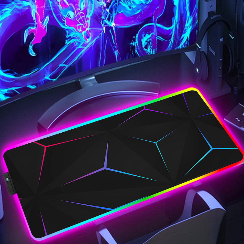 RGB Extended Hexagon Gaming Mo - Mouse Pad Extended Rgb recension och pris