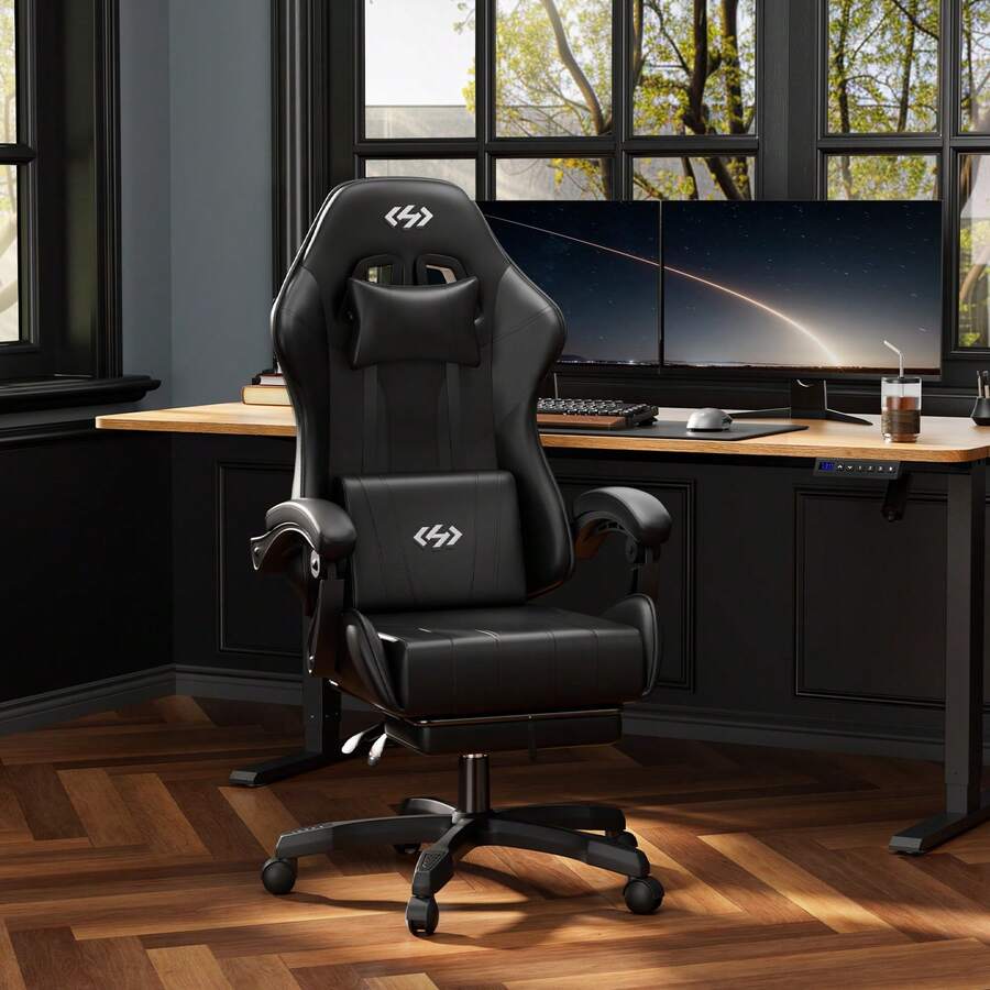 Gaming Chair, Ergonomic Comput - Video Gaming & Esports Usd Acc recension och pris