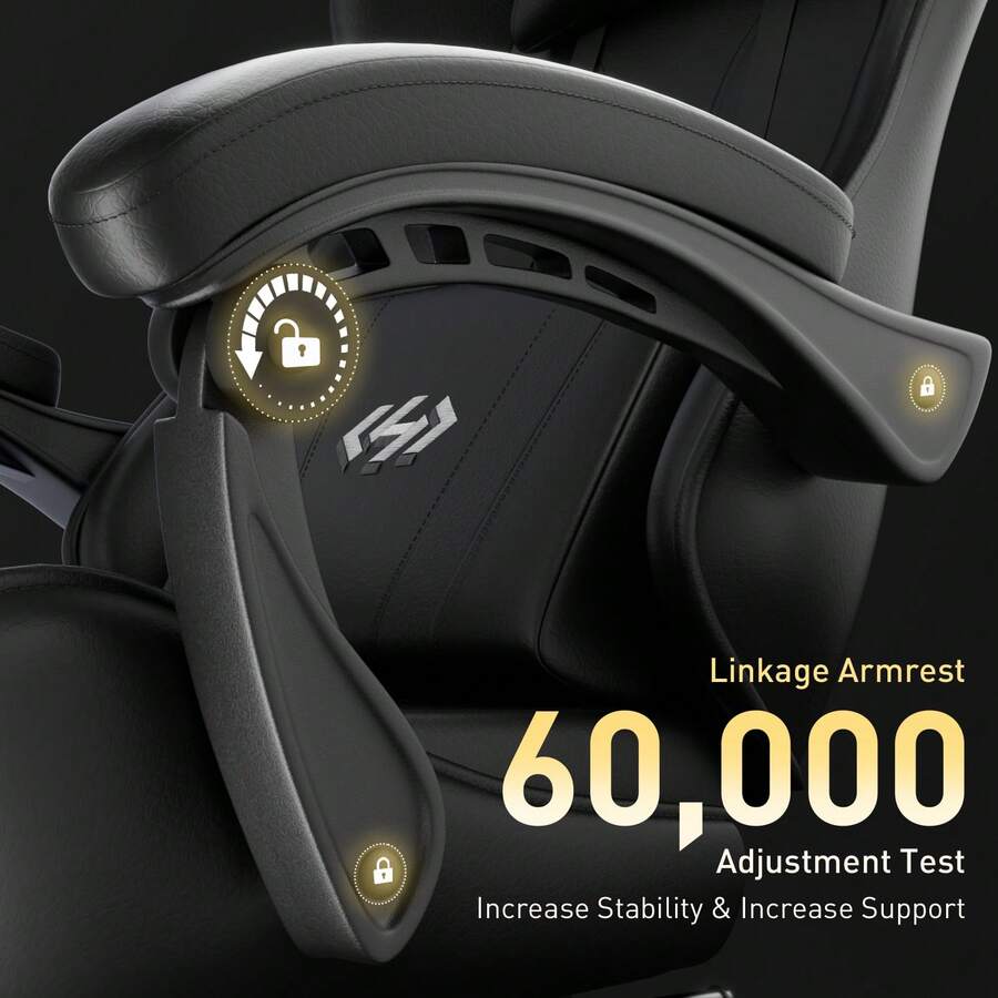 Gaming Chair, Ergonomic Comput - Video Gaming & Esports Usd Acc recension och pris