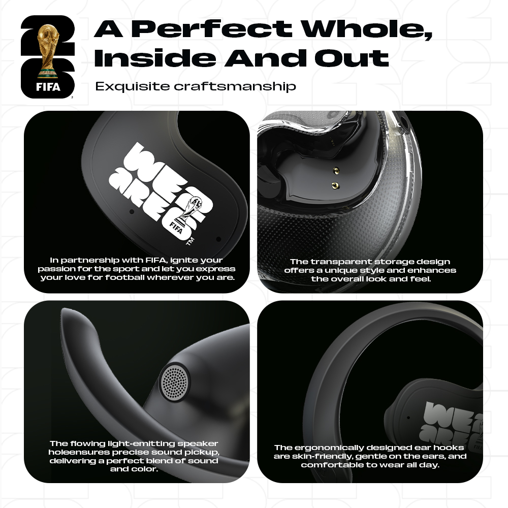 FIFA-F26E02 AI Translator Earb - Esports Wireless Gaming Headset recension och pris
