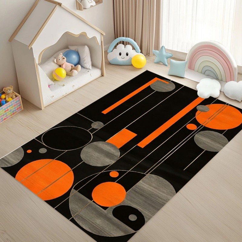 Gaming Room Black Orange Geome - Esports Gaming Hotel recension och pris