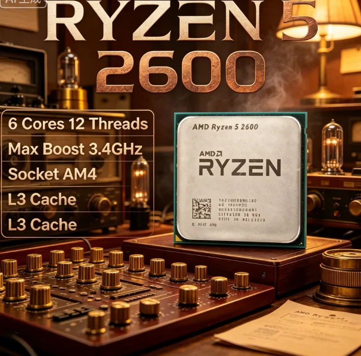 R5 2600 Desktop Gaming CPU 6 C - Esports Gaming Cafe recension och pris