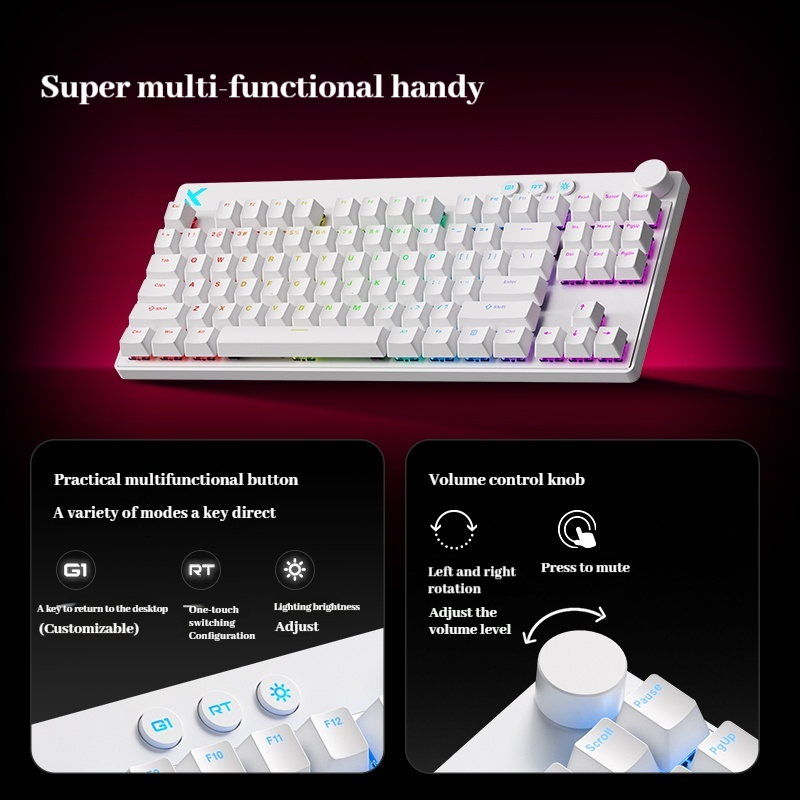 Mchose Mix 87 Magnetic Axis Es - Esports Gaming Events recension och pris