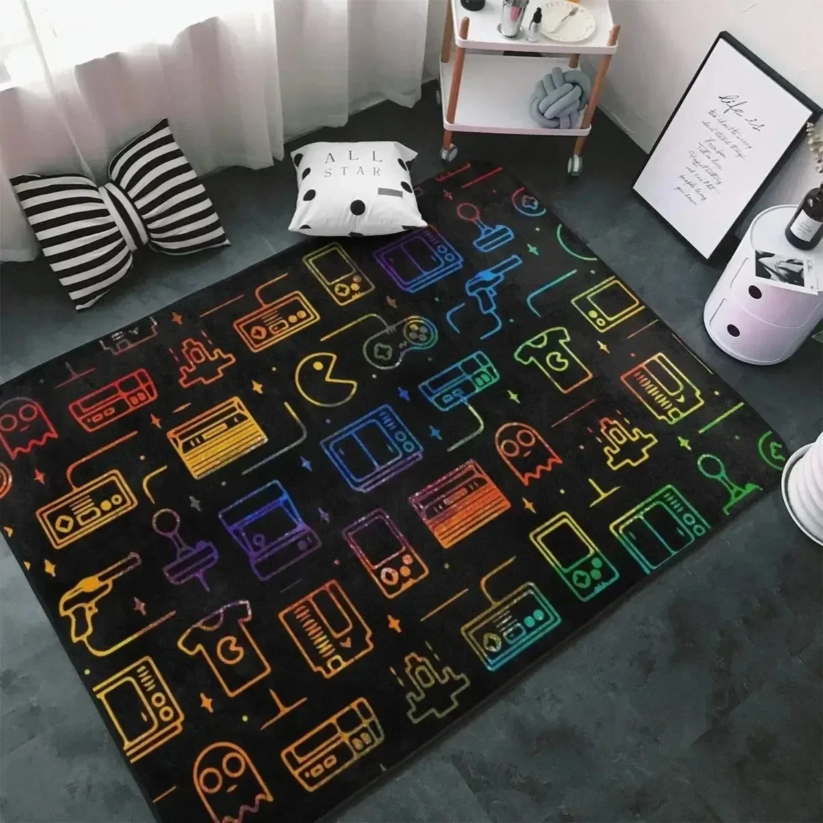 Gaming Rug Esports Black Contr - Esports Gaming Hotel recension och pris