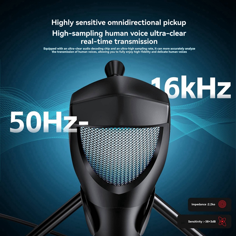 Gaming Microphone Professional - Video Gaming & Esports Usd Acc recension och pris