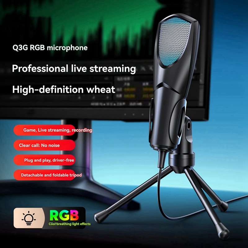 Gaming Microphone Professional - Video Gaming & Esports Usd Acc recension och pris